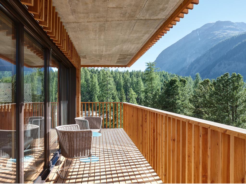 Alpine Lodge Chesa Al Parc Pontresina Zimmer foto